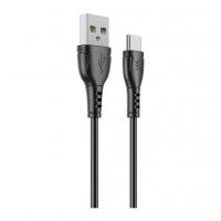 Дата кабель USB 2.0 AM to USB-C 1.0m PVC black Wibrand (WI.DC/BO1B-UC)