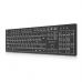 Клавиатура REAL-EL RK-725W Wireless/Bluetooth Black (EL123100061)