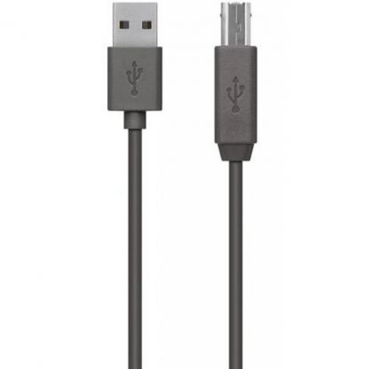 Кабель для принтера USB 2.0 AM/BM 3.0m Belkin (F3U154bt3M)