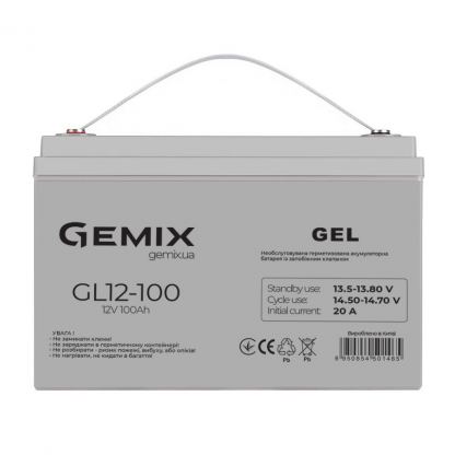 Батарея до ДБЖ Gemix GL 12В 100Ач (GL12-100)