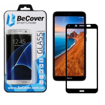 Стекло защитное BeCover для Xiaomi Redmi 7A Black (703886)