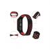 Ремінець до фітнес браслета BeCover Nike Style для Xiaomi Mi Smart Band 5 Black-Red (705153)