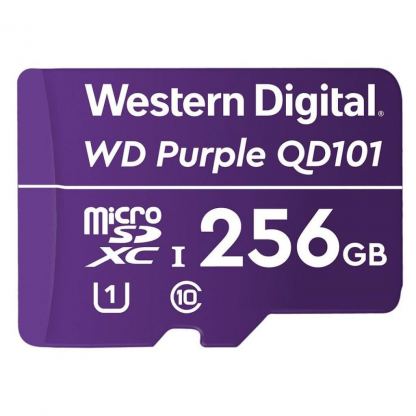 Карта памяти WD 256GB microSDXC class 10 UHS-I (WDD256G1P0C)