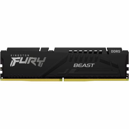 Модуль памяти для компьютера DDR5 16GB 6000 MHz Beast Black Kingston Fury (ex.HyperX) (KF560C40BB-16)