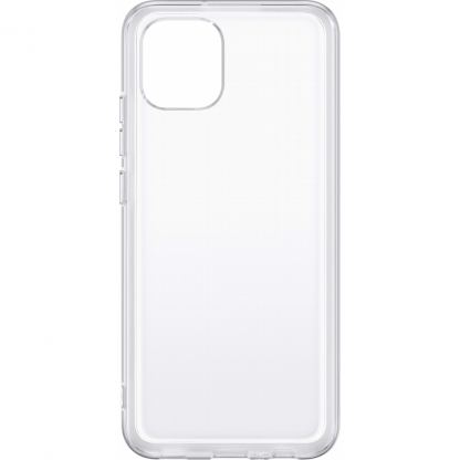 Чехол для мобильного телефона Samsung A03 Soft Clear Cover Transparent (EF-QA035TTEGRU)