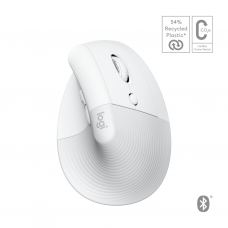 Мышка Logitech Lift for Mac Vertical Ergonomic Mouse Off White (910-006477)