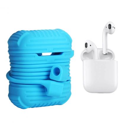 Чохол для навушників Armour i-Smile для Apple AirPods IPH1437 Blue (702331)