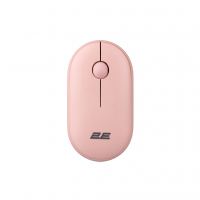 Мышка 2E MF300 Silent Wireless/Bluetooth Mallow Pink (2E-MF300WPN)