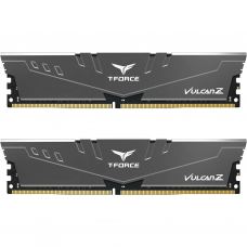 Модуль памяти для компьютера DDR4 16GB (2x8GB) 3600 MHz Vulcan Z Gray Team (TLZGD416G3600HC18JDC01)