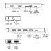 Порт-репликатор TECNOWARE Dock Station USB TYPE-C 13 in 1 Adapter HUB (FHUB17692)