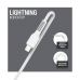 Дата кабель USB 2.0 AM to Lightning 1.2m AL-CBCOLOR-L1WT White ACCLAB (1283126518225)