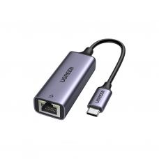 Перехідник USB 3.1 Type-C to Ethernet RJ45 1000 Mb CM199 Ugreen (50737)