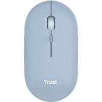 Мышка Trust Puck Wireless/Bluetooth Silent Blue (24126)
