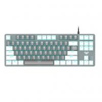 Клавиатура Aula F3287 Keycap KRGD Blue USB UA White/Grey (6948391240688)