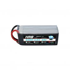 Акумулятор для дрона HRB_ Lipo 6s 22.2V 8000mAh 35C Battery XT60 Plug (HR-8000MAH-6S-35C-XT60)