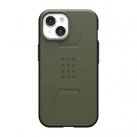 Чехол для мобильного телефона UAG Apple iPhone 15 Civilian Magsafe, Olive Drab (114287117272)