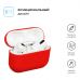 Чехол для наушников Armorstandart Ultrathin Silicone Case для Apple AirPods Pro Red (ARM55952)