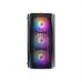 Корпус 1stPlayer X3-M-4F1-BK