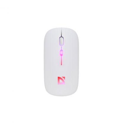 Мышка Defender Touch MM-997 Silent Wireless RGB White (52998)