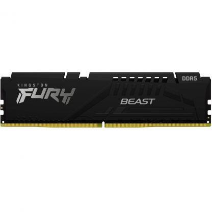 Модуль памяти для компьютера DDR5 32GB 5200 MHz Fury Beast Black Kingston Fury (ex.HyperX) (KF552C40BB-32)