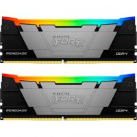 Модуль памяти для компьютера DDR4 16GB (2x8GB) 3200 MHz Renegate RGB Kingston Fury (ex.HyperX) (KF432C16RB2AK2/16)