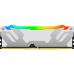 Модуль памяти для компьютера DDR5 16GB 7200 MHz Renegade RGB White XMP Kingston Fury (ex.HyperX) (KF572C38RWA-16)