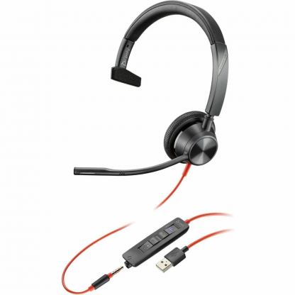 Наушники Poly BlackWire C3315-M USB-A HS Mono (76J13AA)