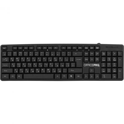 Клавиатура OfficePro SK166 USB Black (SK166)