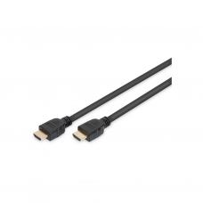 Кабель мультимедийный HDMI to HDMI 1.0m 8K Digitus (AK-330124-010-S)