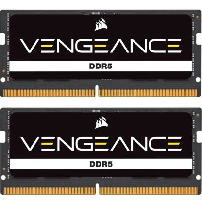 Модуль памяти для ноутбука SoDIMM DDR5 16GB (2x8GB) 4800 MHz Vengeance Corsair (CMSX16GX5M2A4800C40)