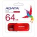 USB флеш накопитель ADATA 64GB AUV 240 Red USB 2.0 (AUV240-64G-RRD)