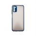 Чохол до мобільного телефона Dengos Kit for Samsung Galaxy A03s case + glass (Blue) (DG-KM-25)