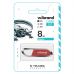 USB флеш накопитель Wibrand 8GB Aligator Red USB 2.0 (WI2.0/AL8U7DR)