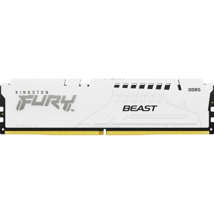 Модуль пам'яті для комп'ютера DDR5 16GB 6400 MHz Beast White EXPO Kingston Fury (ex.HyperX) (KF564C32BWE-16)