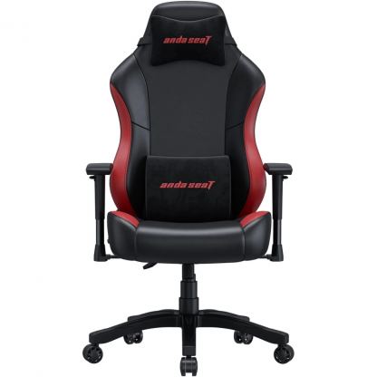 Кресло игровое Anda Seat Luna Color PVC Size L Black/Red (AD18-48-BR-PV)