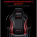 Кресло игровое Anda Seat Luna Color PVC Size L Black/Red (AD18-48-BR-PV)
