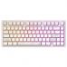 Клавиатура Dark Project ALU81 Terra Nostra PBT RGB Mech G3MS Moonstone White (DPKB_NOSTRA_81_ANSI_WHITE_UA)