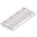 Клавиатура Dark Project ALU81 Terra Nostra PBT RGB Mech G3MS Moonstone White (DPKB_NOSTRA_81_ANSI_WHITE_UA)