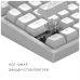Клавиатура Dark Project ALU81 Terra Nostra PBT RGB Mech G3MS Moonstone White (DPKB_NOSTRA_81_ANSI_WHITE_UA)