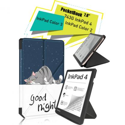Чехол для электронной книги BeCover Ultra Slim Origami PocketBook 743G InkPad 4/InkPad Color 2/InkPad Color 3 (7.8