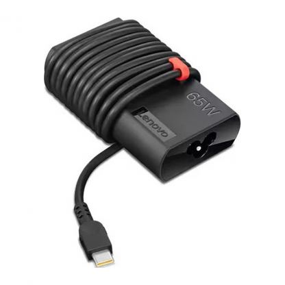 Блок живлення до ноутбуку Lenovo 65W Slim AC (USB-C) (GX20Z46255)