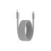 Дата кабель USB-C to USB-C 1.0m 60W Magnet Braided Light Grey Canyon (CND-CCMG60AB15LG)