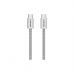 Дата кабель USB-C to USB-C 1.0m 60W Magnet Braided Light Grey Canyon (CND-CCMG60AB15LG)