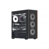 Корпус AeroCool D501A-G-BK-v2 Black (ACCM-DS01043.11)