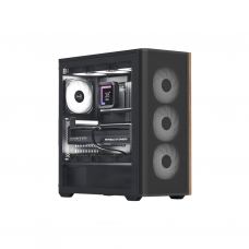 Корпус AeroCool D501A-G-BK-v2 Black (ACCM-DS01043.11)
