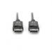 Кабель мультимедийный DisplayPort to DisplayPort 3.0m UHD 4K M/M Black Digitus (AK-340100-030-S)