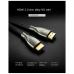 Кабель мультимедийный HDMI M to HDMI M 1.0m gray Ugreen (UGR-50106)