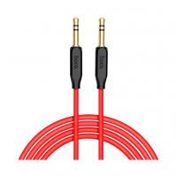 Кабель мультимедийный 3.5mm M to 3.5mm M 1.0m Black HOCO (6957531079293)