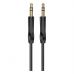 Кабель мультимедийный 3.5mm M to 3.5mm M black BOROFONE (6974443389166)