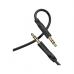 Кабель мультимедийный 3.5mm M to 3.5mm M black BOROFONE (6974443389166)